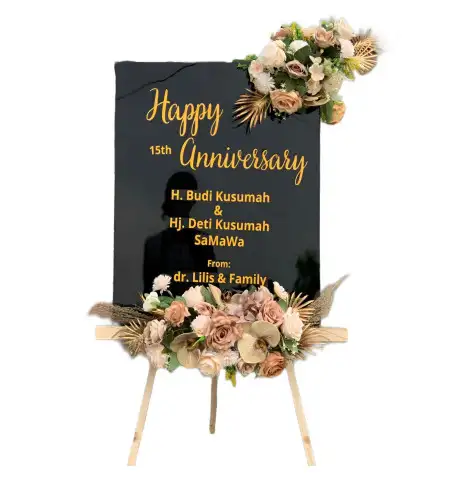 Papan Bunga Akrilik Wonosroyo